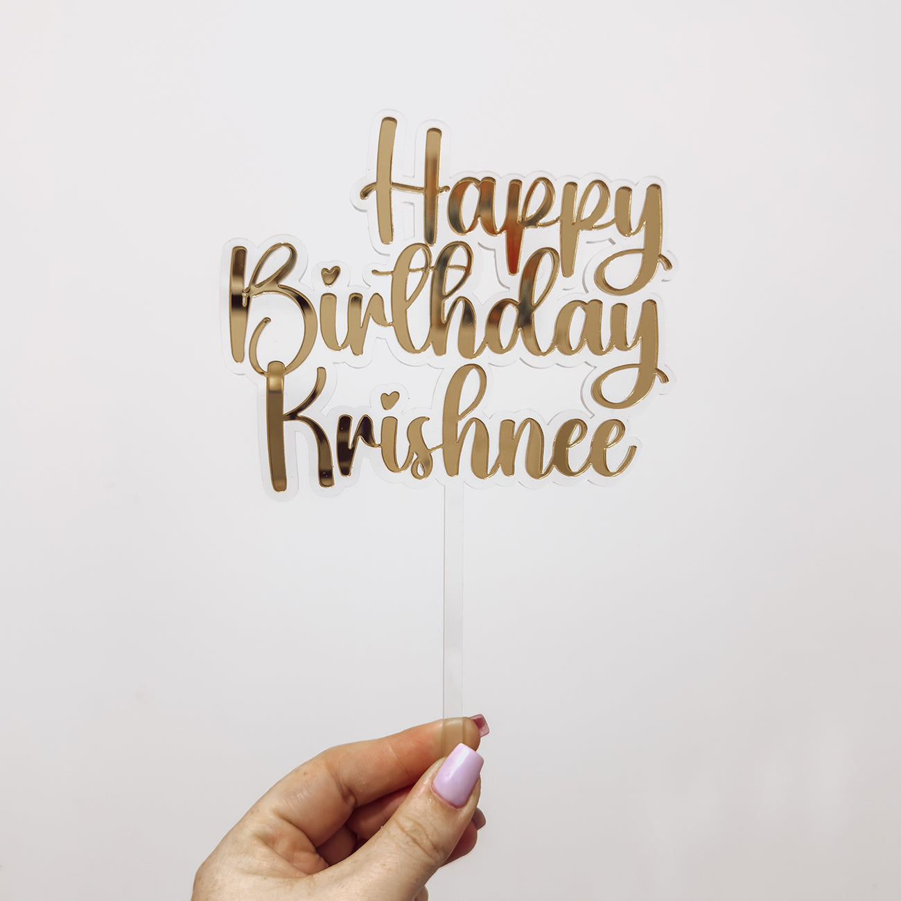 Make Your Own Personalised Cake Topper