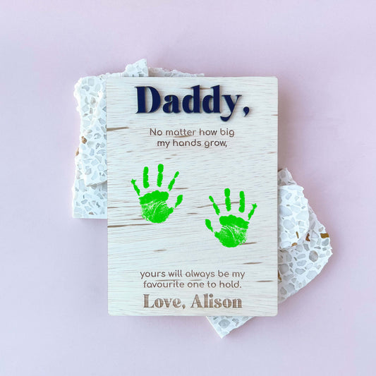 DIY Father's Day Plaque