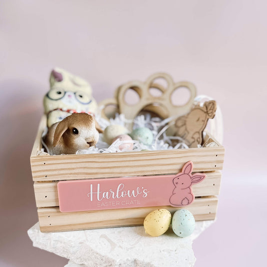 Mini Easter Crates - PLAQUE ONLY