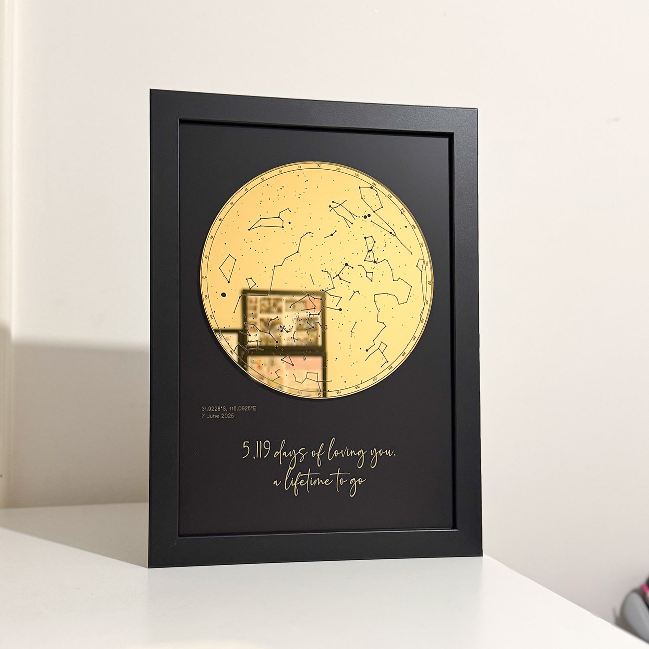 Personalised Star Map - Mirror Acrylic