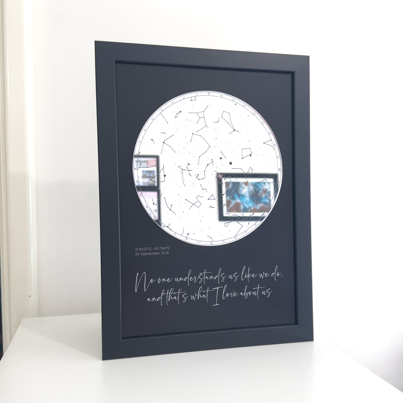 Personalised Star Map - Mirror Acrylic