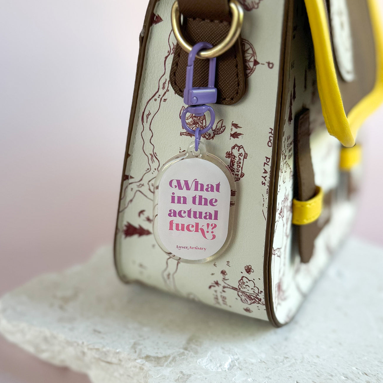 WTF - Keyring / Bag Charm