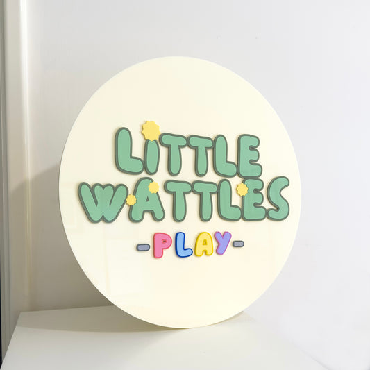 Acrylic Logo Sign