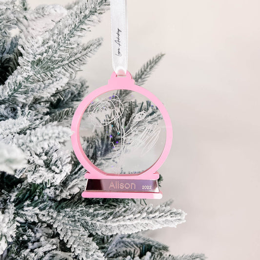 Drawing Snow Globe