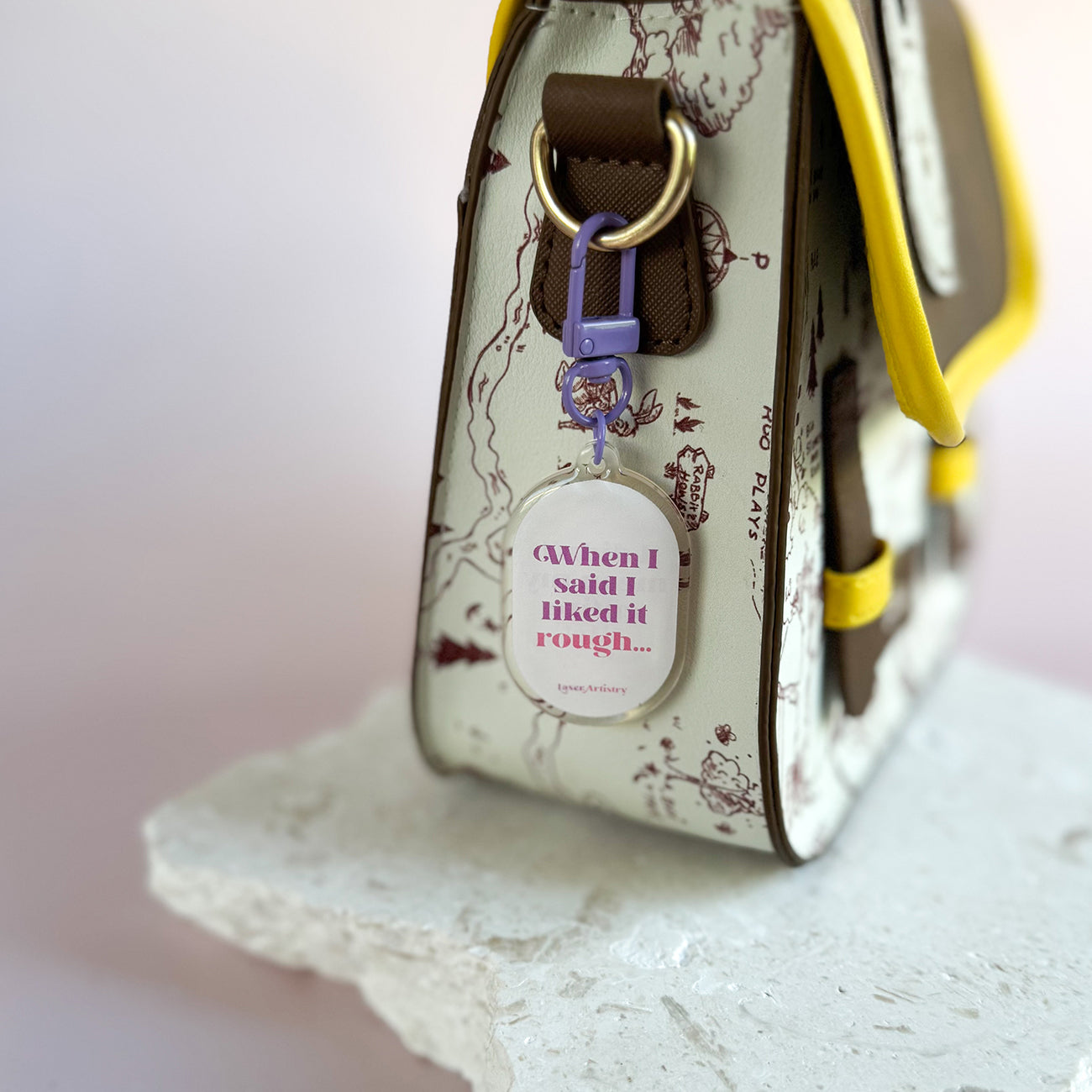 Liked it Rough - Keyring / Bag Charm