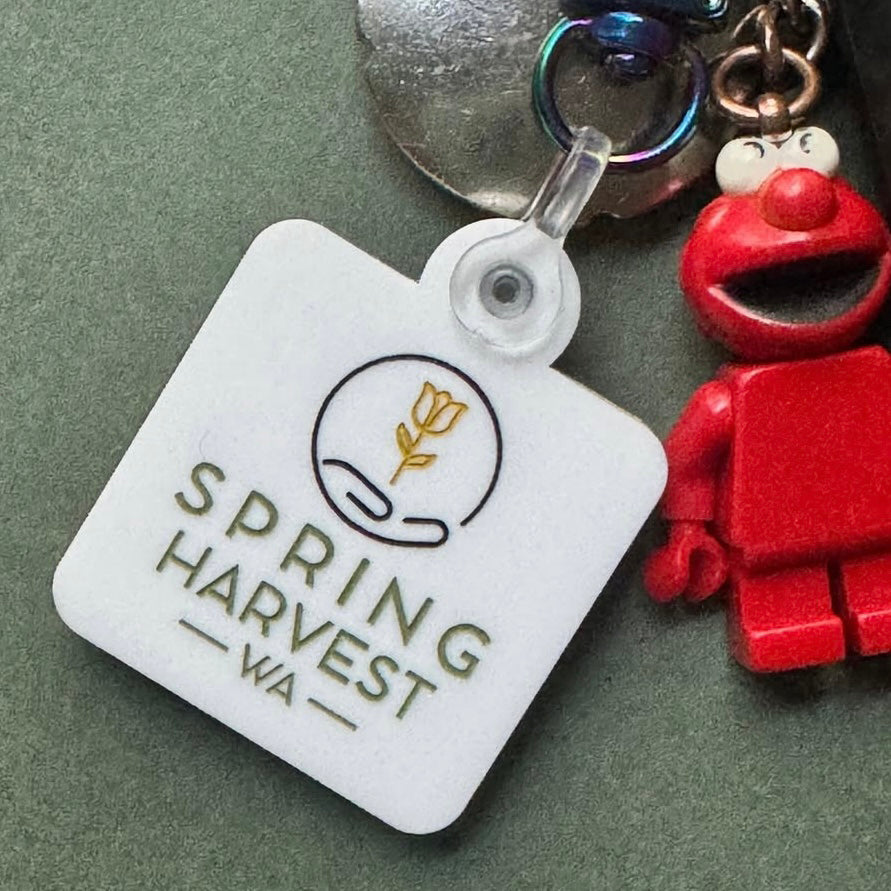 QR Code Social Media Smart Keyrings / Key Chain