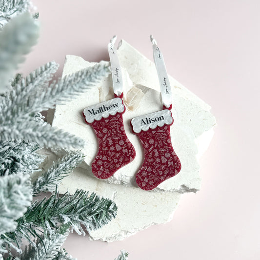 Christmas Stocking Bauble