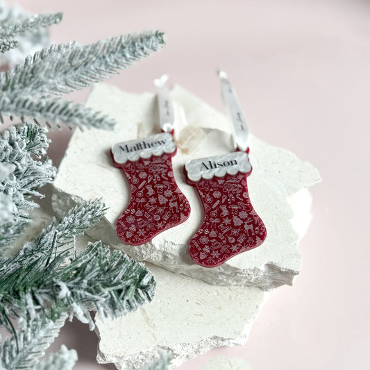 Christmas Stocking Bauble