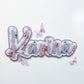Printed Layered Acrylic Name Sign