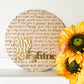 My Sunshine Plaque