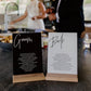 Acrylic Vow Plaques / Cards - Two Tone